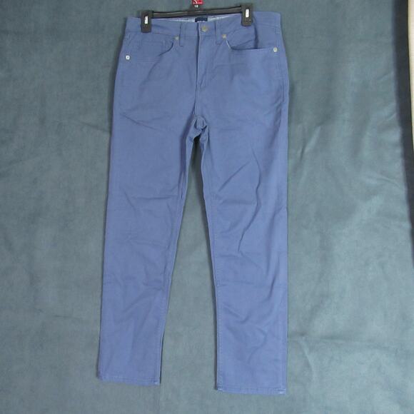 Gap Pants Mens Size 32x30 Blue Straight Chino Outdoor Casual Work Preppy - Picture 1 of 9